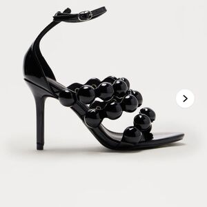 Fashion Nova Black Platform Heels Size 6